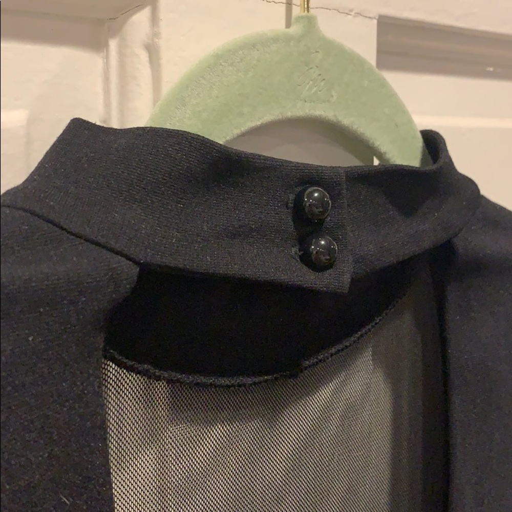 NWOT Sexy black high neck dress - Picture 5 of 7